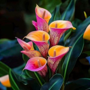 Калла Оникс купить по цене от 450р. в интернет-магазине «Посадика» с доставкой почтой в в Тюкалинске и по всей России – [изображение №1].