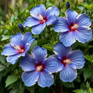 Гибискус садовый Блуминг Квин купить по цене от 259р. в интернет-магазине «Посадика» с доставкой почтой в в Тюкалинске и по всей России – [изображение №1].