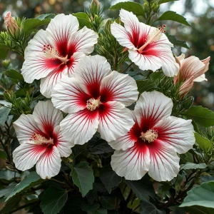 Гибискус Рэд Элеганс купить по цене от 380р. в интернет-магазине «Посадика» с доставкой почтой в в Тюкалинске и по всей России – [изображение №1].