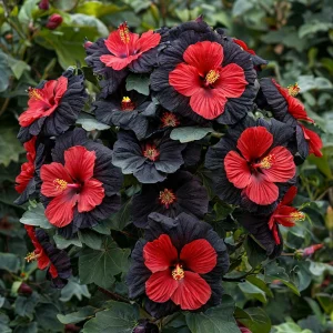 Гибискус Шиммеринг купить по цене от 720р. в интернет-магазине «Посадика» с доставкой почтой в в Тюкалинске и по всей России – [изображение №1].