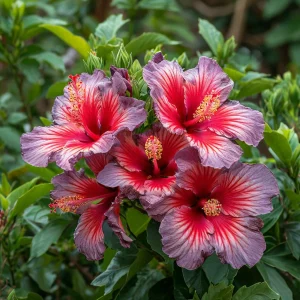 Гибискус Кримсон Флейм купить по цене от 479р. в интернет-магазине «Посадика» с доставкой почтой в в Тюкалинске и по всей России – [изображение №1].